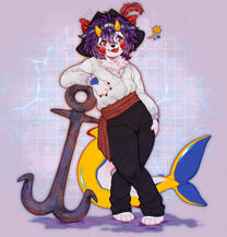 large prop/simple clothes